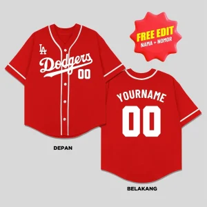 Kaos Jersey Baseball custom Premium / baju kaos baseball custom / Tshirt baseball unisex